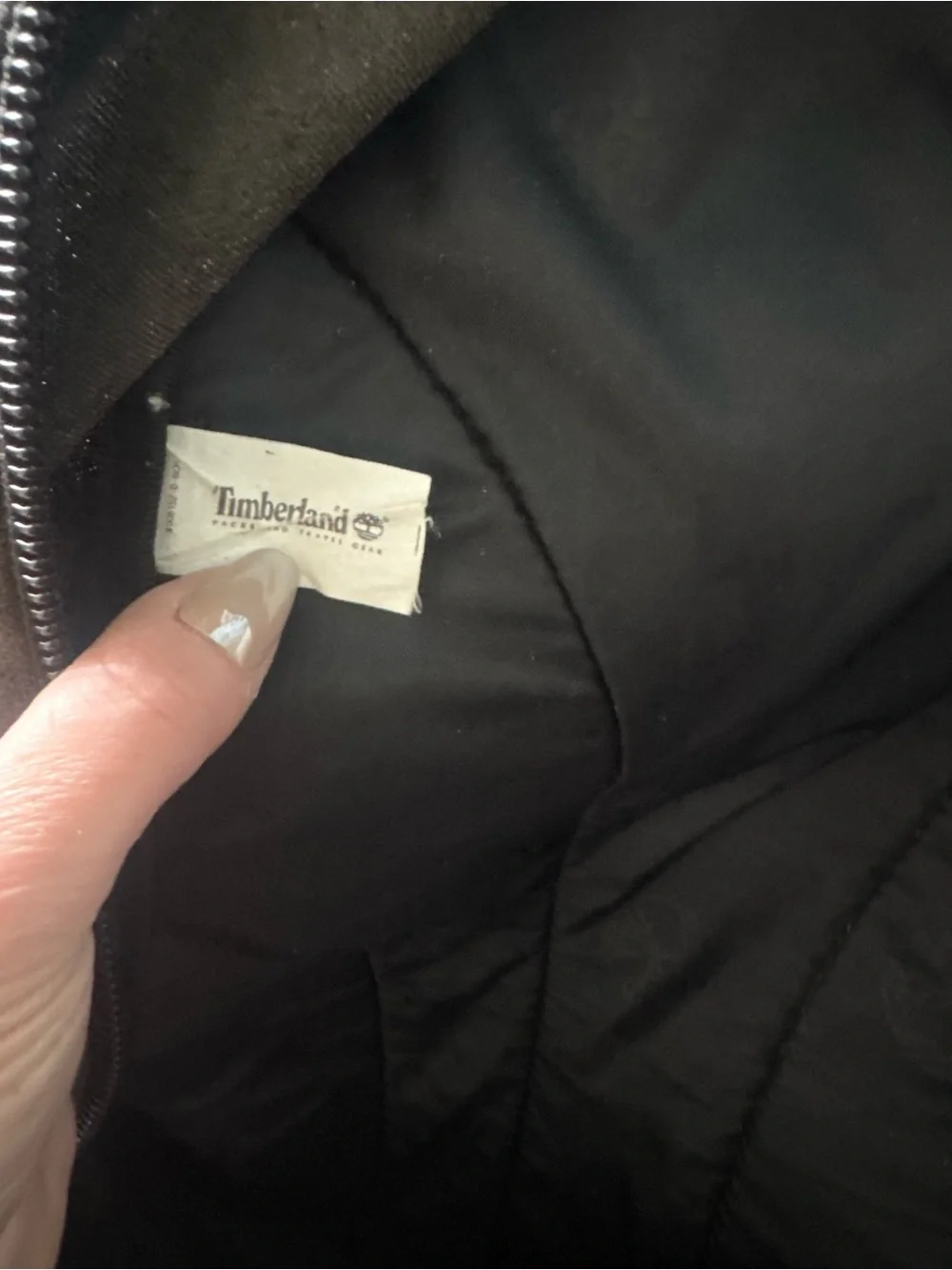 Timberland Black & Gray Backpack